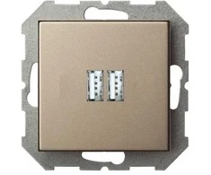USB kroviklis LIREGUS EPSILON, šampano spalvos