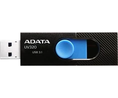 USB atmintinė Adata UV320 AUV320-64G-RBKBL, mėlyna sp., 64 GB
