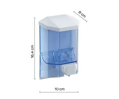 Sieninis skysto muilo dozatorius Gedy 20920200000, mėlyna sp./balta sp., 0.45 l