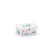 Uzglabāšanas kaste ar vāku Kis C Box Style, 11 l, daudzkrāsaina, 37 x 26 x 14 cm