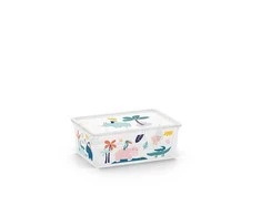 Uzglabāšanas kaste ar vāku Kis C Box Style, 11 l, daudzkrāsaina, 37 x 26 x 14 cm