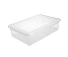 Uzglabāšanas kaste ar vāku, paredzēts uzglabāšanai Keeeper 10575, 8 l, caurspīdīga krās., 39 x 26.5 x 10 cm