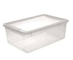 Uzglabāšanas kaste ar vāku, paredzēts uzglabāšanai Keeeper 10575, 8 l, caurspīdīga krās., 39 x 26.5 x 10 cm
