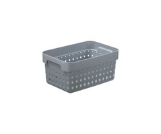 Laikymo dėžė NHG Seoul 60230809, 4,85 l, smėlio spalvos, 26 x 18 x 12,6 cm
