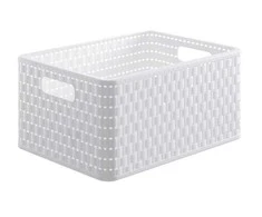 Uzglabāšanas kaste, paredzēts uzglabāšanai Rotho 11153, 18 l, balta krās./,krāsa/dizains tiek izvēlēts nejauši,, 36.8 x 27.8 x