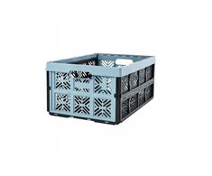 Daiktadėžė, transportavimui Keeeper, 32 l, juoda sp./žydra sp., 48 x 35 x 23 cm