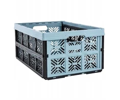 Daiktadėžė, transportavimui Keeeper, 32 l, juoda sp./žydra sp., 48 x 35 x 23 cm