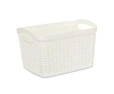 Uzglabāšanas kaste Ucsan Plastik, 1.5 l, balta krās., 16.5 x 11 x 12.5 cm