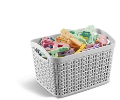 Uzglabāšanas kaste Ucsan Plastik, 1.5 l, pelēka krās., 16.5 x 11 x 12.5 cm