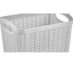 Uzglabāšanas kaste Ucsan Plastik 8691459921093, 3.3 l, pelēka krās., 21 x 13.8 x 16.8 cm