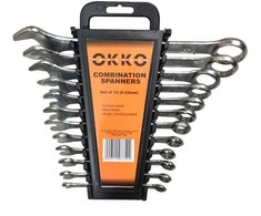 Kombinuotų raktų rinkinys Okko. 6–22 mm. 12 vnt.