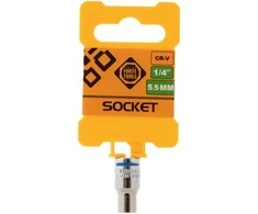 Grąžtas Forte_Tools Varžtų veržlių galvutė Forte Tools, 5.5 mm, 1/4"