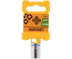 Forte_Tools Varžtų veržlių galvutė Forte Tools, 12 mm, 1/4"