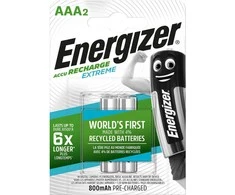 Įkraunamas elementas Energizer, AAA, 800 mAh, 2 vnt.