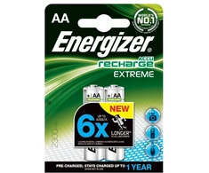 Įkraunamas elementas Energizer HR6, AA, 2300 mAh, 2 vnt.