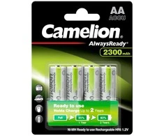 Įkraunamos baterijos, NH-AA2300ARBP4, CAMELION, 4 vnt.
