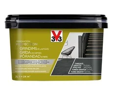 V33 PAINT FLOOR PERF DARK GRAFITE 2L