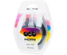 Kabelis Blow HDMI / HDMI HDMI kištukas, HDMI kištukas, 3 m, juodos spalvos.