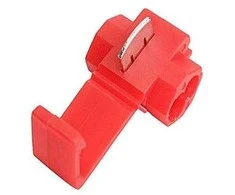 Okko Laidų jungės Chs KW3, 2x1 mm², raudonos, 20 vnt