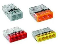 Laido jungtis Wago, 0,5x2,5 mm², 24 A, daugiaspalvė
