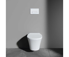 Vandens nuleidimo mygtukas Ideal Standard Oleas M1, baltos spalvos.