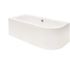 Vonia, įmontuojama Besco Avita, 150 cm x 75 cm x 42 cm, kairinė, balta sp.