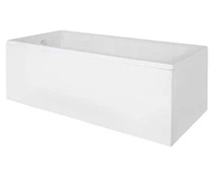 Vonia, įmontuojama Besco Piramida Talia WAT-100-PK, 100 cm x 70 cm x 41.5 cm, stačiakampis, balta sp.