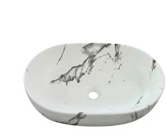 Praustuvas Domoletti, 59,5 cm x 42 cm x 14,5 cm, baltas/pilkas
