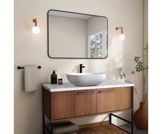 Domoletti WASHBASIN 46CM ACB8417A MATTE Baltas