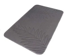 Domoletti BATH MAT MA4019B 50X80CM Pilkas