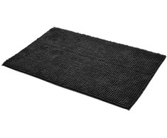 Vonios kambario kilimas Domoletti Palma HCO-0588C, juodos spalvos, 60 cm x 40 cm