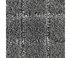Vonios grindų kilimėlis Saniplast Plaza Piombo, antracito sp./pilka sp., 110 cm x 60 cm