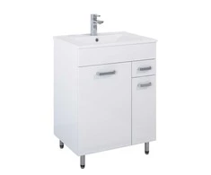 Elita KOMPLEKTAS NIKA 60 CM Baltas BLIZGUS