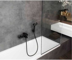 Vonios maišytuvas Hansgrohe Blend Vernis, juoda sp.