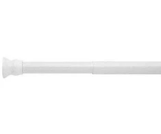 Vannas karnīze Ridder 55301, 110 - 245 cm, DIA 25 mm, balta krās.