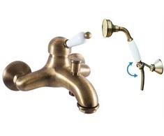 Domoletti BATH LEVER MIXER + ACCESSOR L554.5/2SM