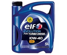 Variklių alyva Elf Evolution 700 TD 10W - 40, pusiau sintetinis, 5 l
