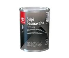 Saunos sienų ir gultų apsaugos priemonė su vašku TIKKURILA SUPI SAUNAVAHA, EP bazė, 0,9 l