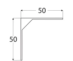 Velano Konsolė WSM 50x50, -10kg, metalinė, balta