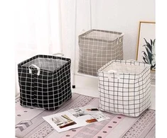 Krepšys skalbiniams Domoletti BASKET LAUNDR DOMOLETTI 33X33X34.5CM TEX
