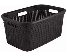 Veļas kaste Curver 187493, 45 l, brūna krās., 59.2 cm x 38 cm