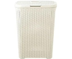 Veļas kaste Curver 189207, 60 l, bēša, 44.8 cm x 34.1 cm