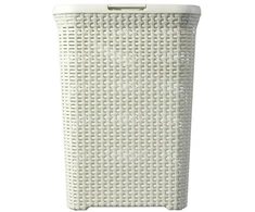 Veļas kaste Curver 193010, 40 l, bēša, 44.8 cm x 26.5 cm