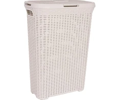 Veļas kaste Curver 193010, 40 l, bēša, 44.8 cm x 26.5 cm