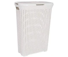 Veļas kaste Curver 193010, 40 l, bēša, 44.8 cm x 26.5 cm