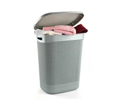 Veļas kaste Ucsan Plastik, 52 l, pelēka krās., 45 cm x 37 cm