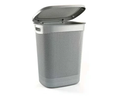 Veļas kaste Ucsan Plastik, 52 l, pelēka krās., 45 cm x 37 cm
