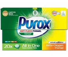 Skalbimo kapsulės Purox 20vnt. Universal