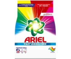 Skalbimo milteliai Ariel Color, 20sk./ 1,1kg