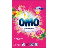 Skalbimo milteliai OMO TROPICAL LILY 2.25KG